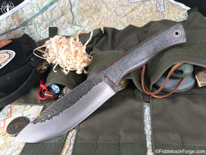 Fiddleback Forge Camp - Model Info - Fiddleback Forge Handmade Knife