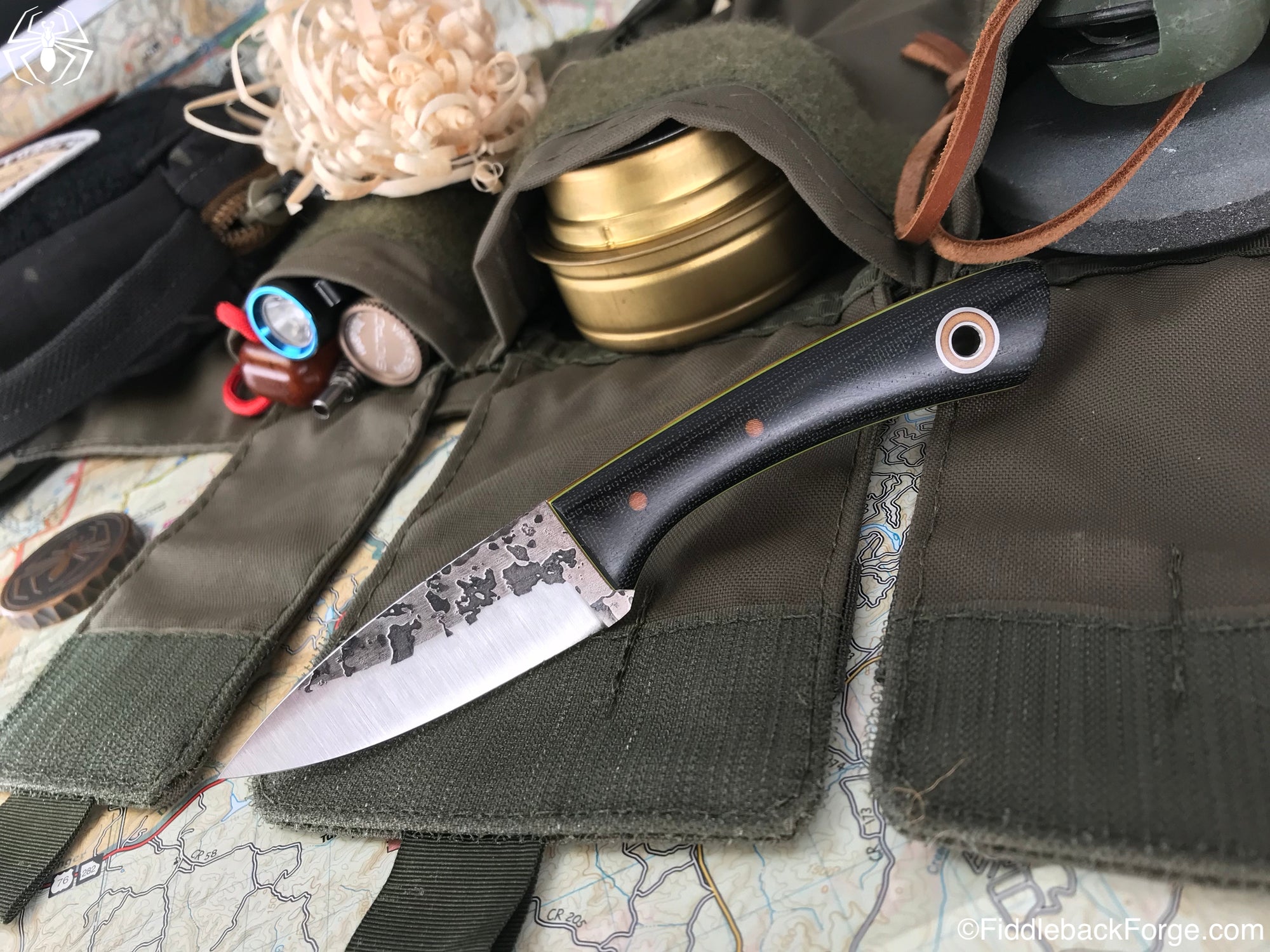 Fiddleback Forge Old School Karda - Model Info - Fiddleback Forge Handmade Knife