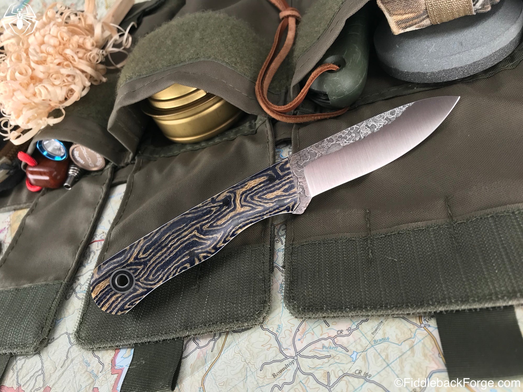 Fiddleback Forge Pack Rat - Model Info - Fiddleback Forge Handmade Knife