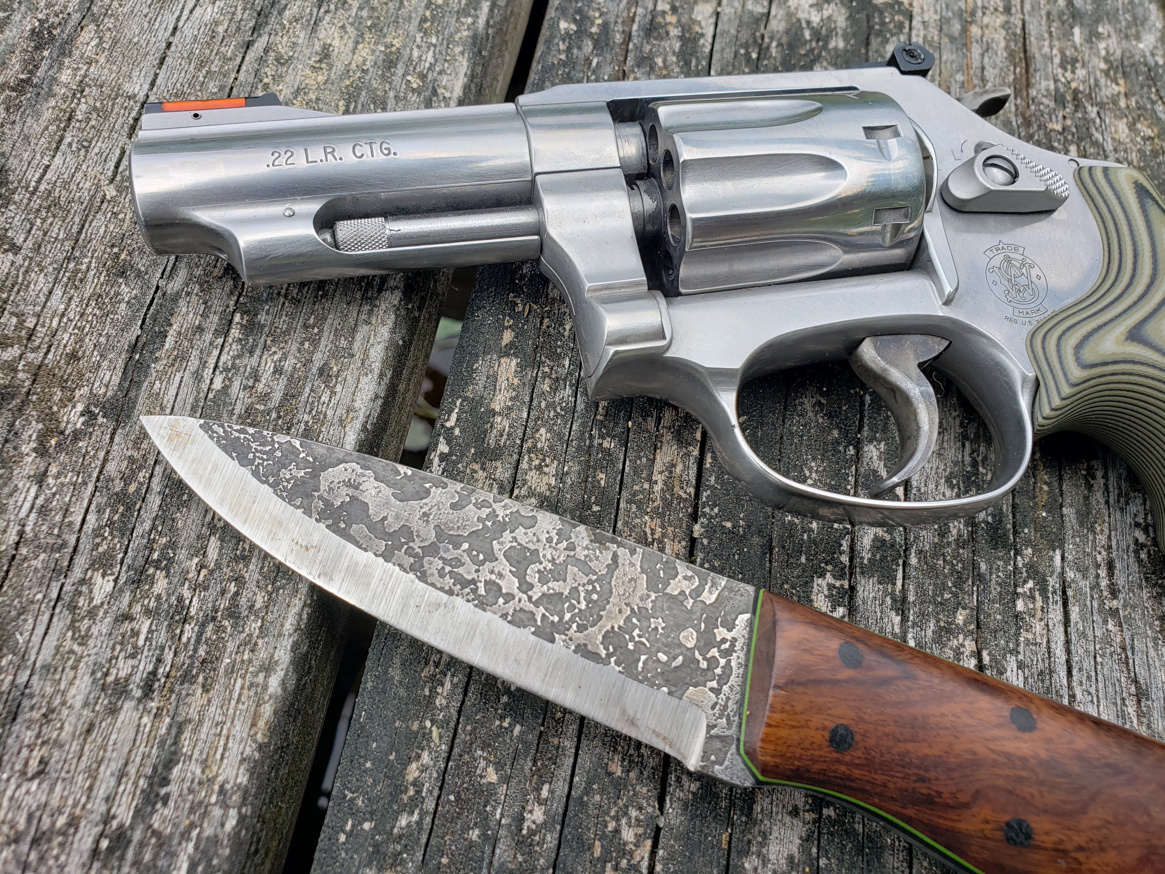 The .22 Revolver Kit Gun - Fiddleback Forge