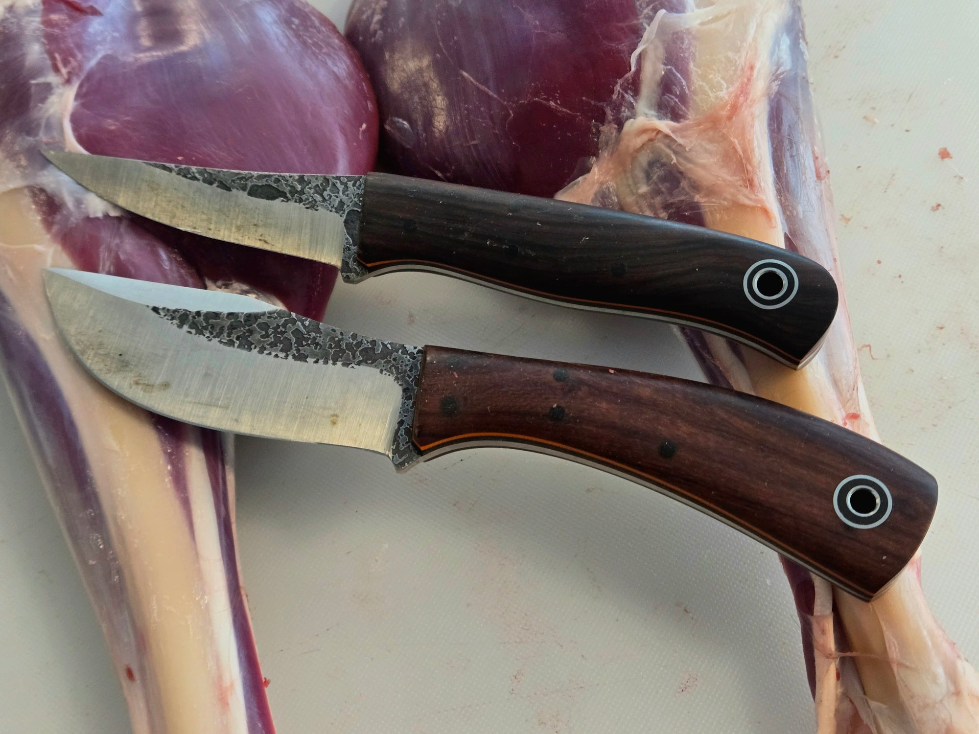 Fiddleback Forge Knives for Processing Venison, Harvesting Deer