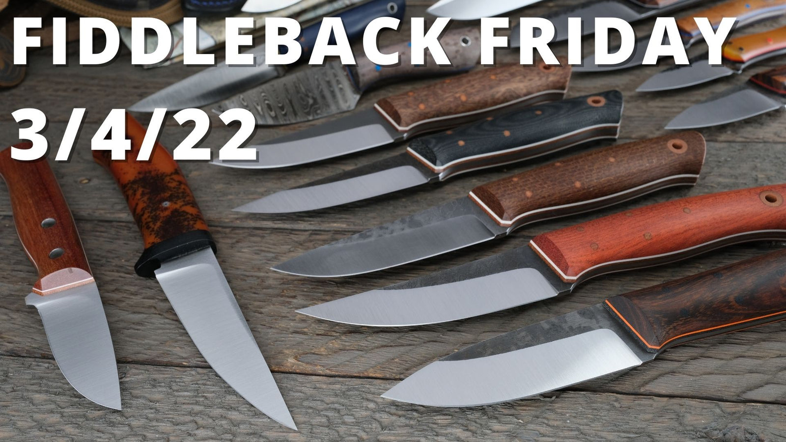 Fiddleback Friday 3/4/22 - Video Preview