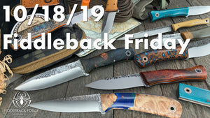 Fiddleback Friday 10/18/19 - Video Preview