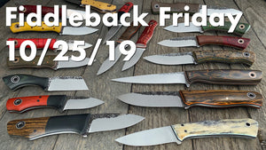 Fiddleback Friday 10/25/19 - Video Preview