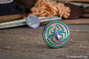 • Fiddleback Forge Challenge Coin - Anodized