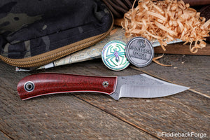 Lonestar EDC - Burgundy Burlap - Magnacut