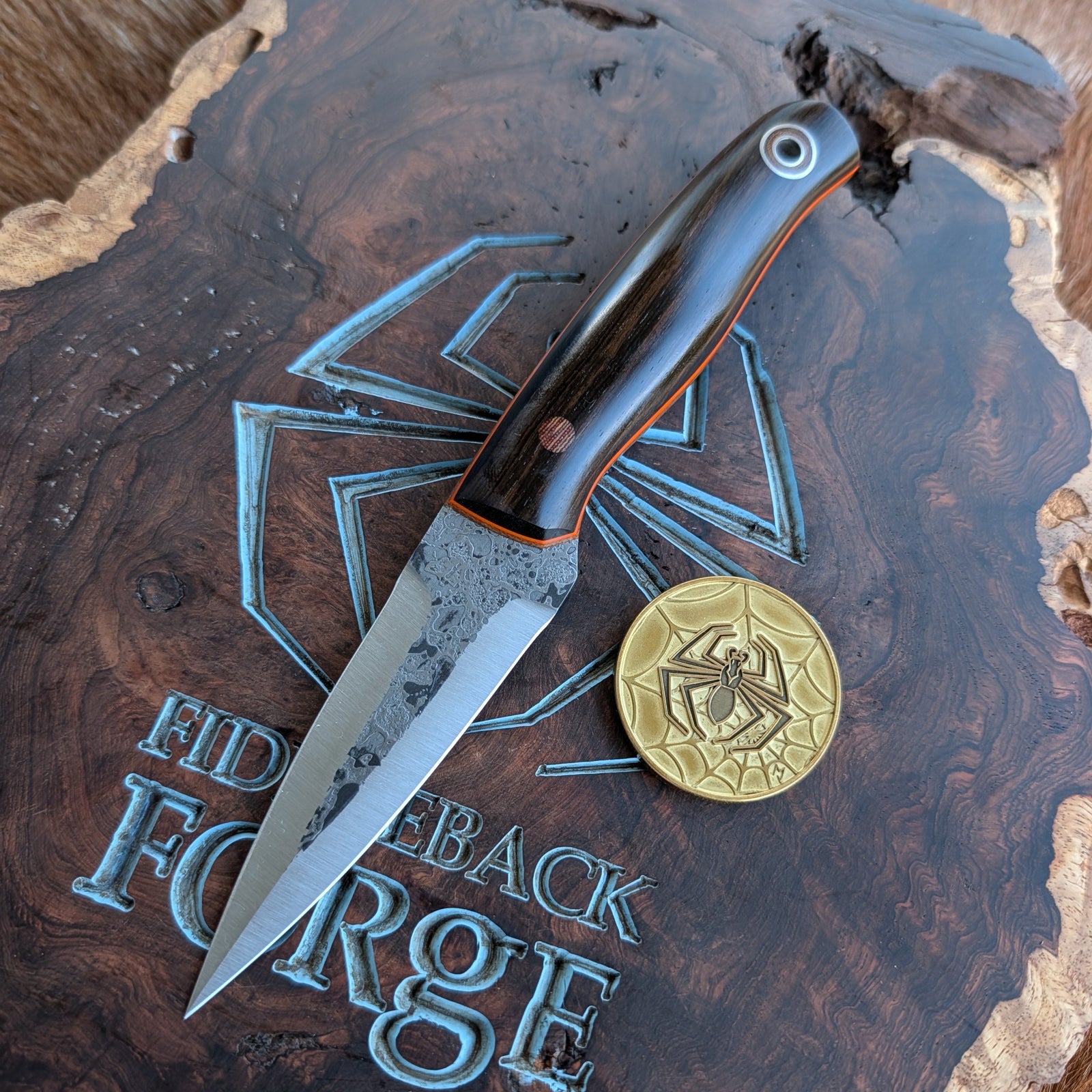 Fiddleback Forge Shank