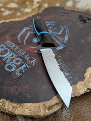 Fiddleback Forge Shogun - Midnight Burlap - Tapered Magnacut Steel