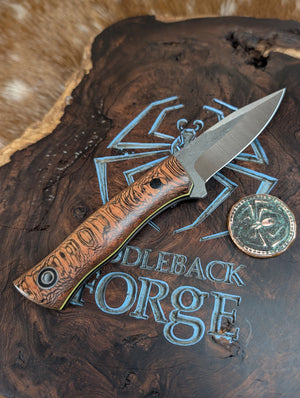 Fiddleback Forge Acadiana Cheese Knife
