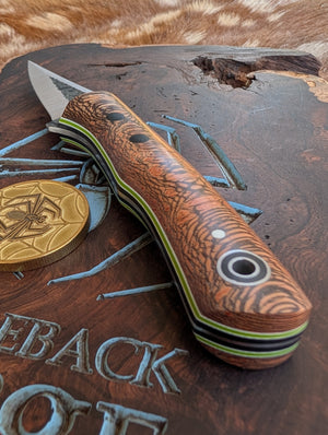 Fiddleback Forge Batesville Shed Knife