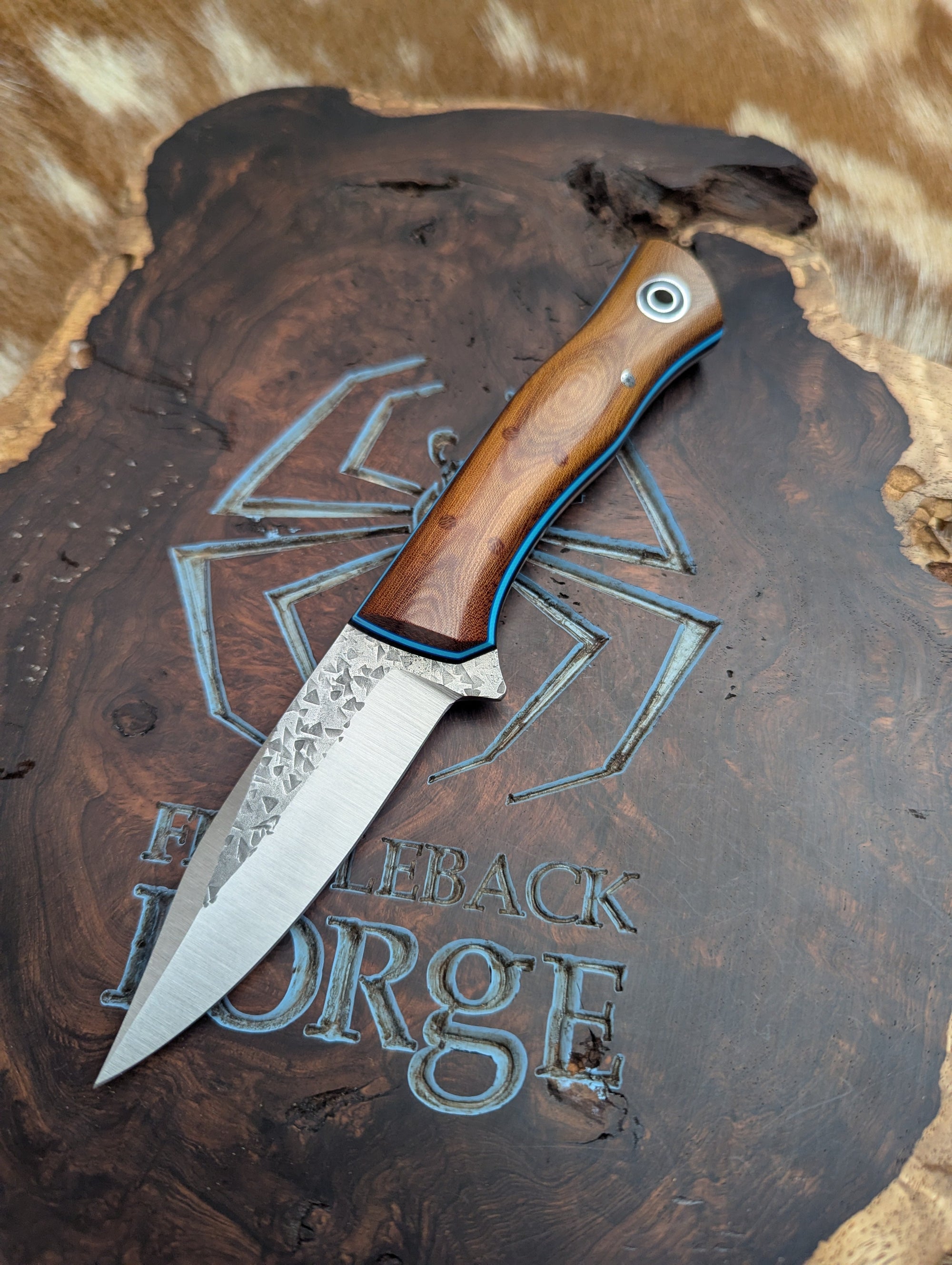 Fiddleback Forge Acadiana Cheese Knife