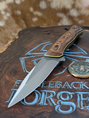 Fiddleback Forge Acadiana Cheese Knife