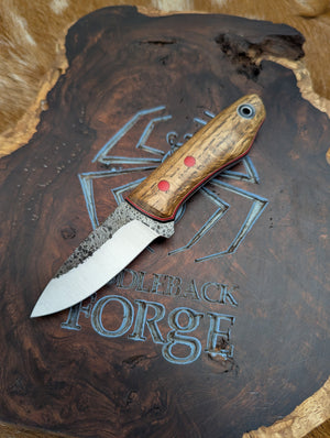 Snowbill - Quartersawn White Oak - Tapered A2 Steel