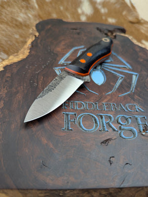 Fiddleback Forge Snowbill - Night Sky Burlap - Tapered A2 Steel