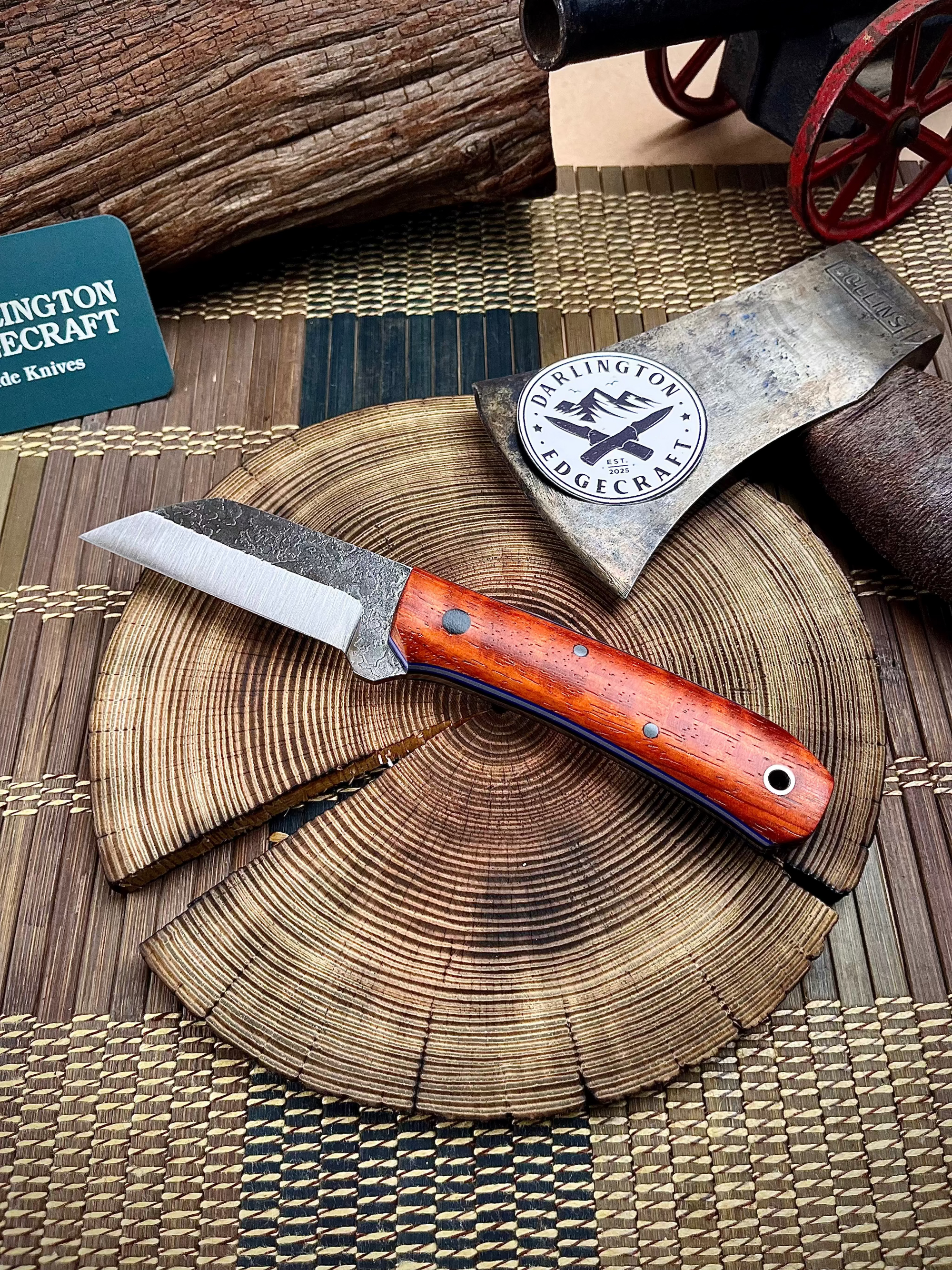 Darlington Steelcraft Johnny Bravo - Padouk - Tapered A2 Steel