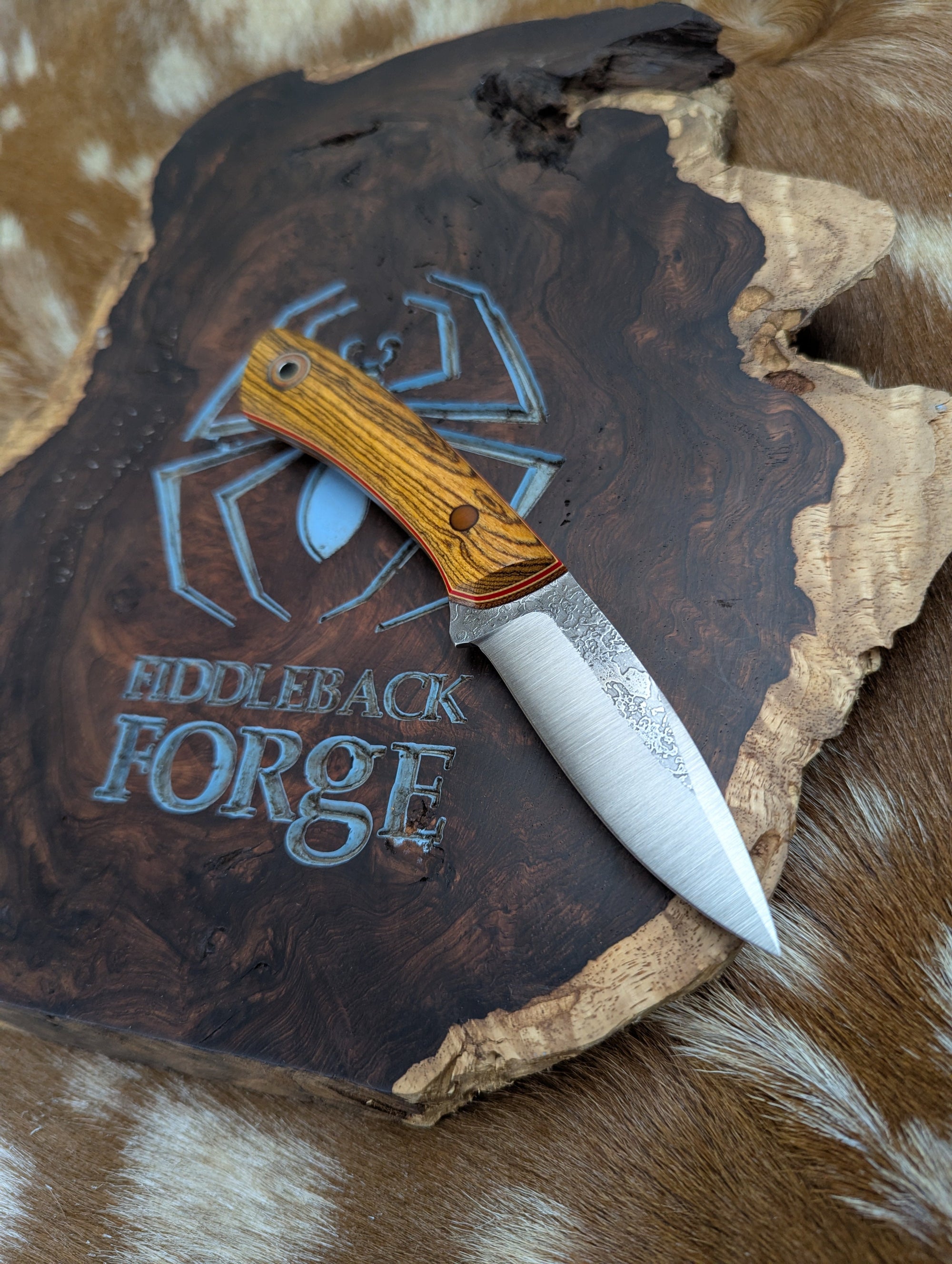 Bushboot - Beautiful Bocote - Tapered A2 Steel