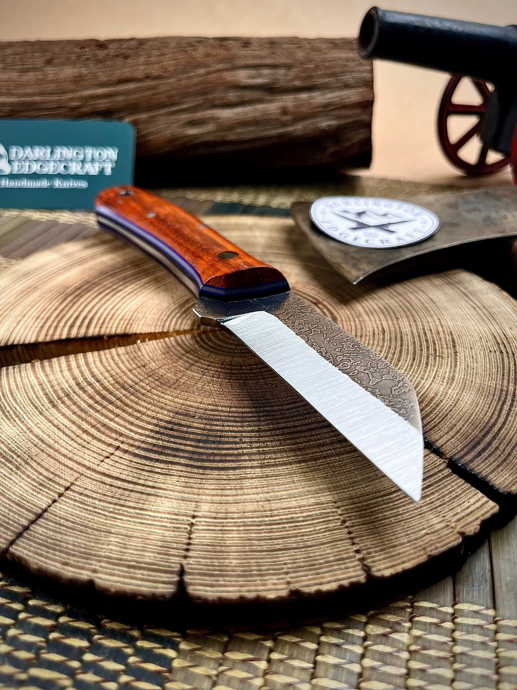 Darlington Steelcraft Johnny Bravo - Padouk - Tapered A2 Steel
