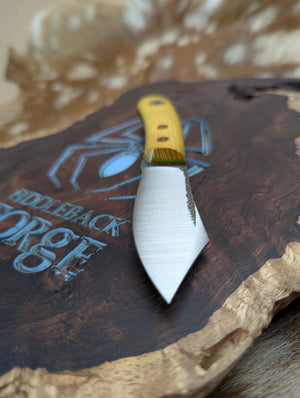 Fiddleback Forge Sylvrfalcen - Osage Orange - Tapered A2 Steel