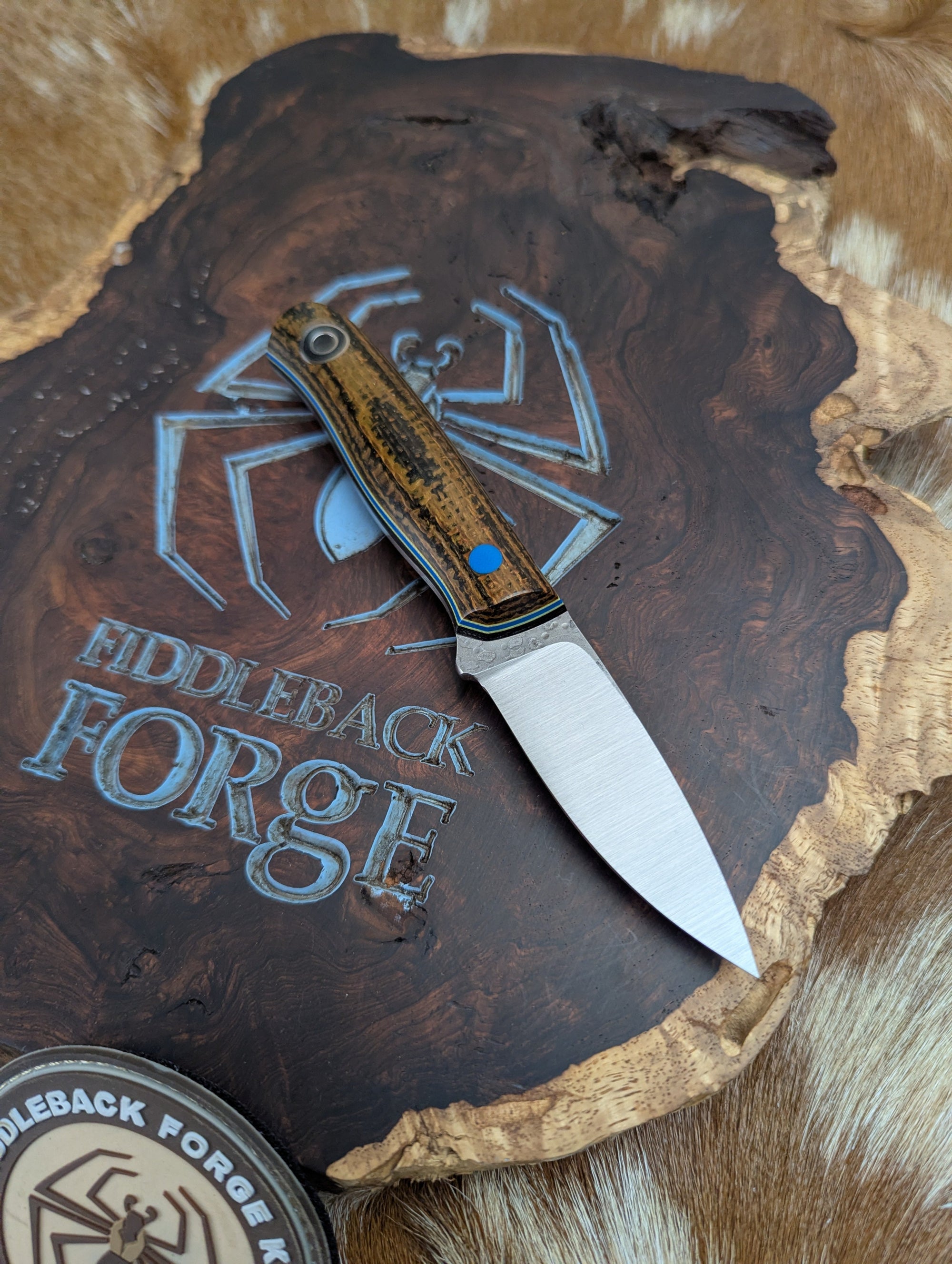 Fiddleback Forge Hiking Buddy Jr - Ranger Burlap - Tapered 1084