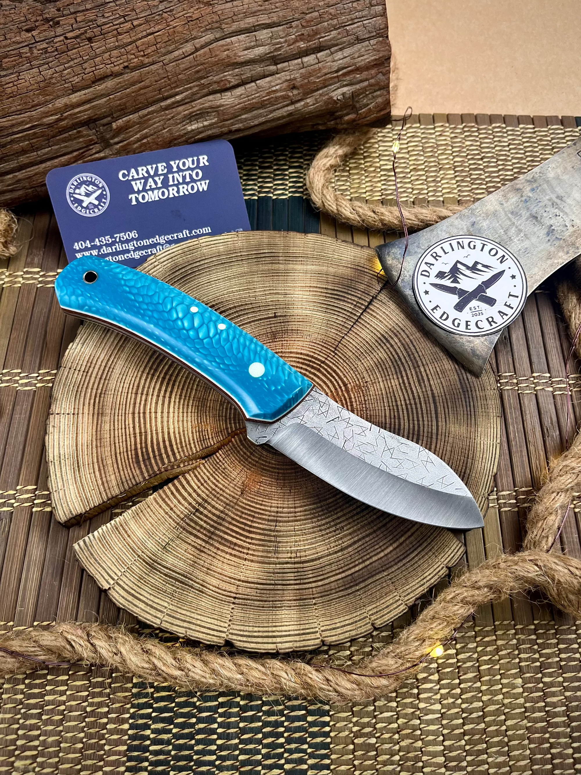 Darlington Edgecraft Ol' Nessie - Laguna Dragon Juma - Tapered Nitro V Steel
