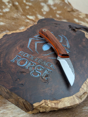 Fiddleback Forge Woodpecker - Cocobolo - Tapered Nitro V Steel