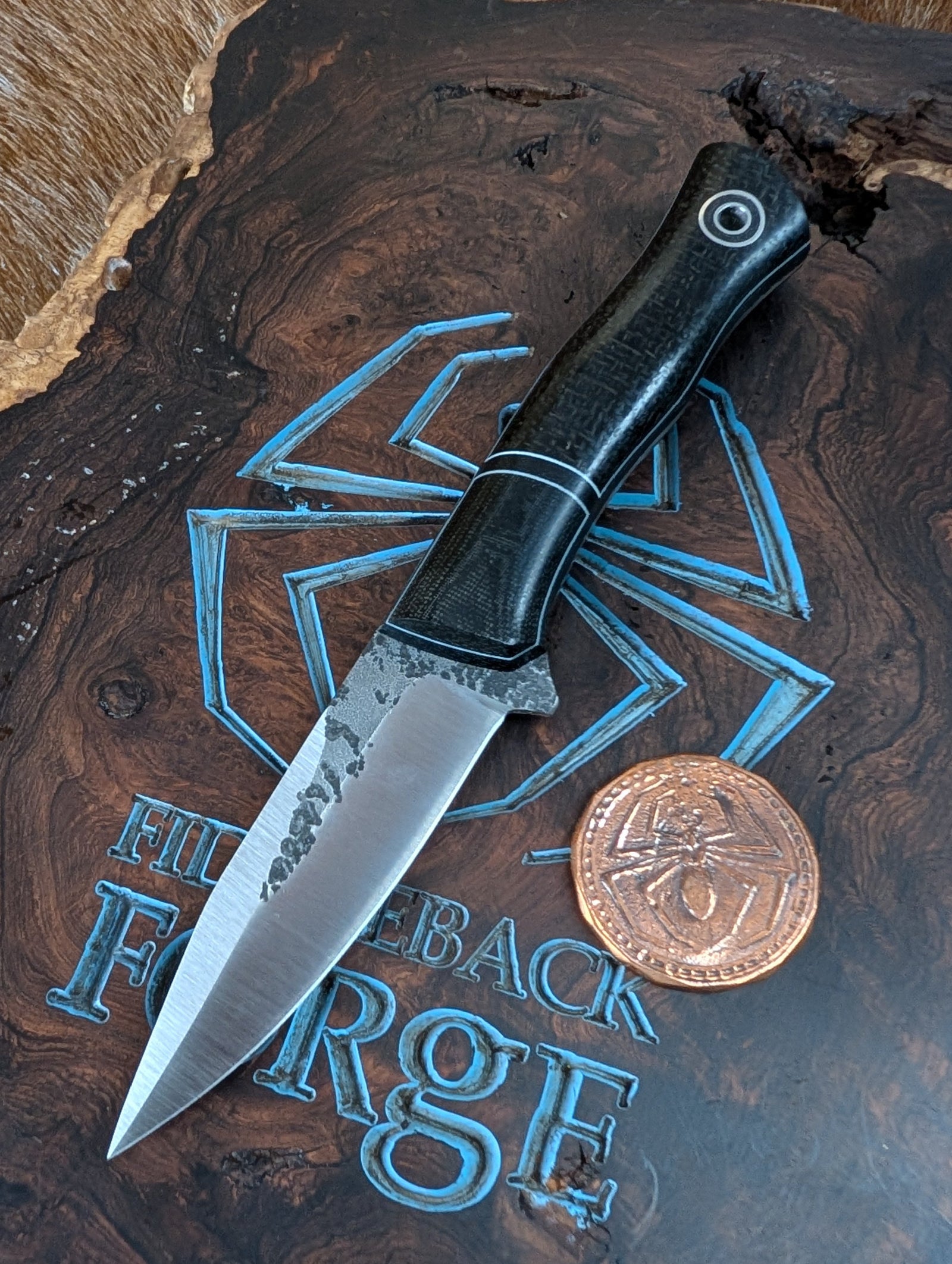 Fiddleback Forge Acadiana Cheese Knife