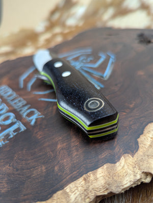Fiddleback Forge Snowbill - Night Sky Burlap - Tapered A2 Steel