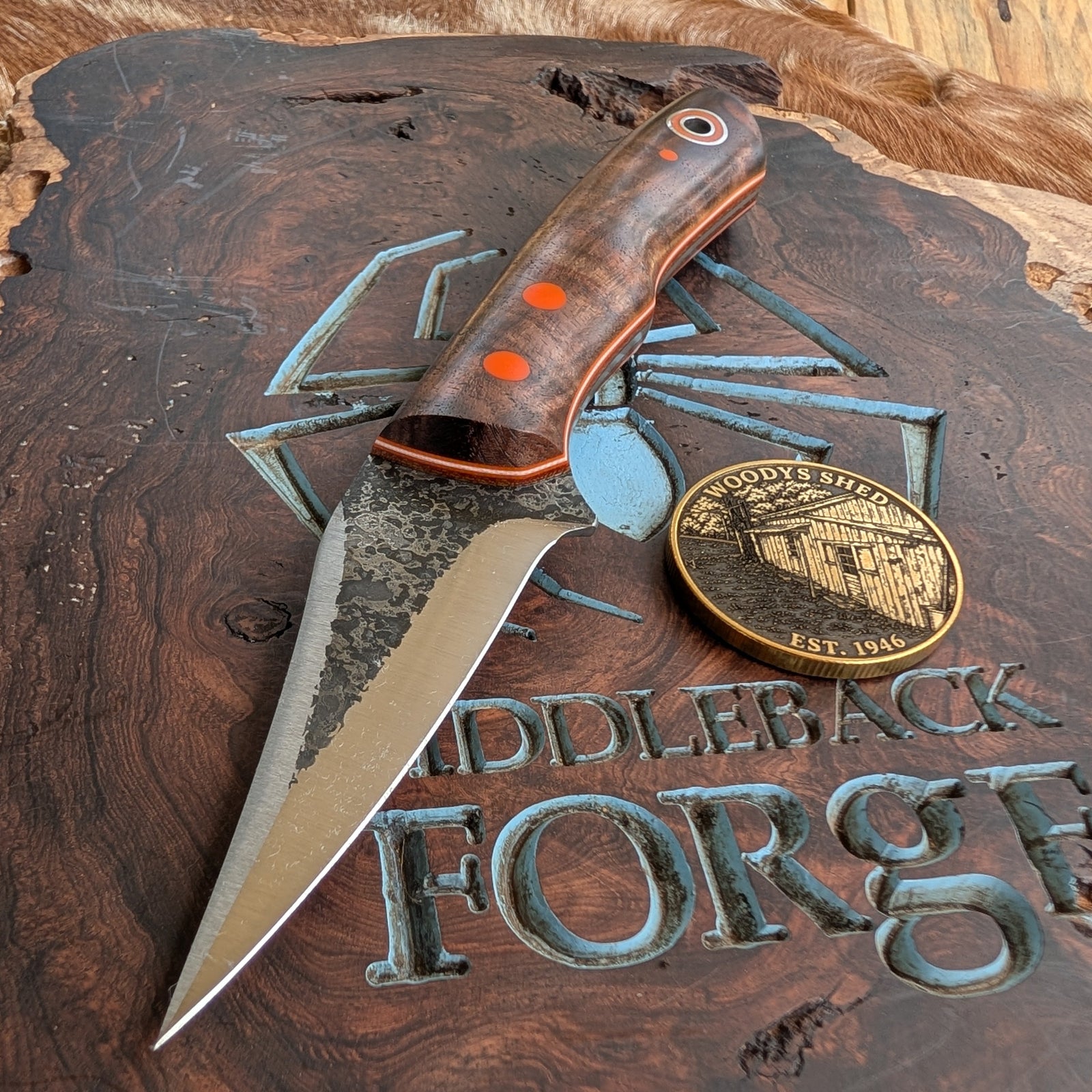 Fiddleback Forge Batesville Shed Knife