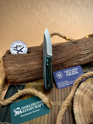 Darlington Steelcraft El Toro - Gorgeous Abalone Jute - Tapered Nitro V Steel