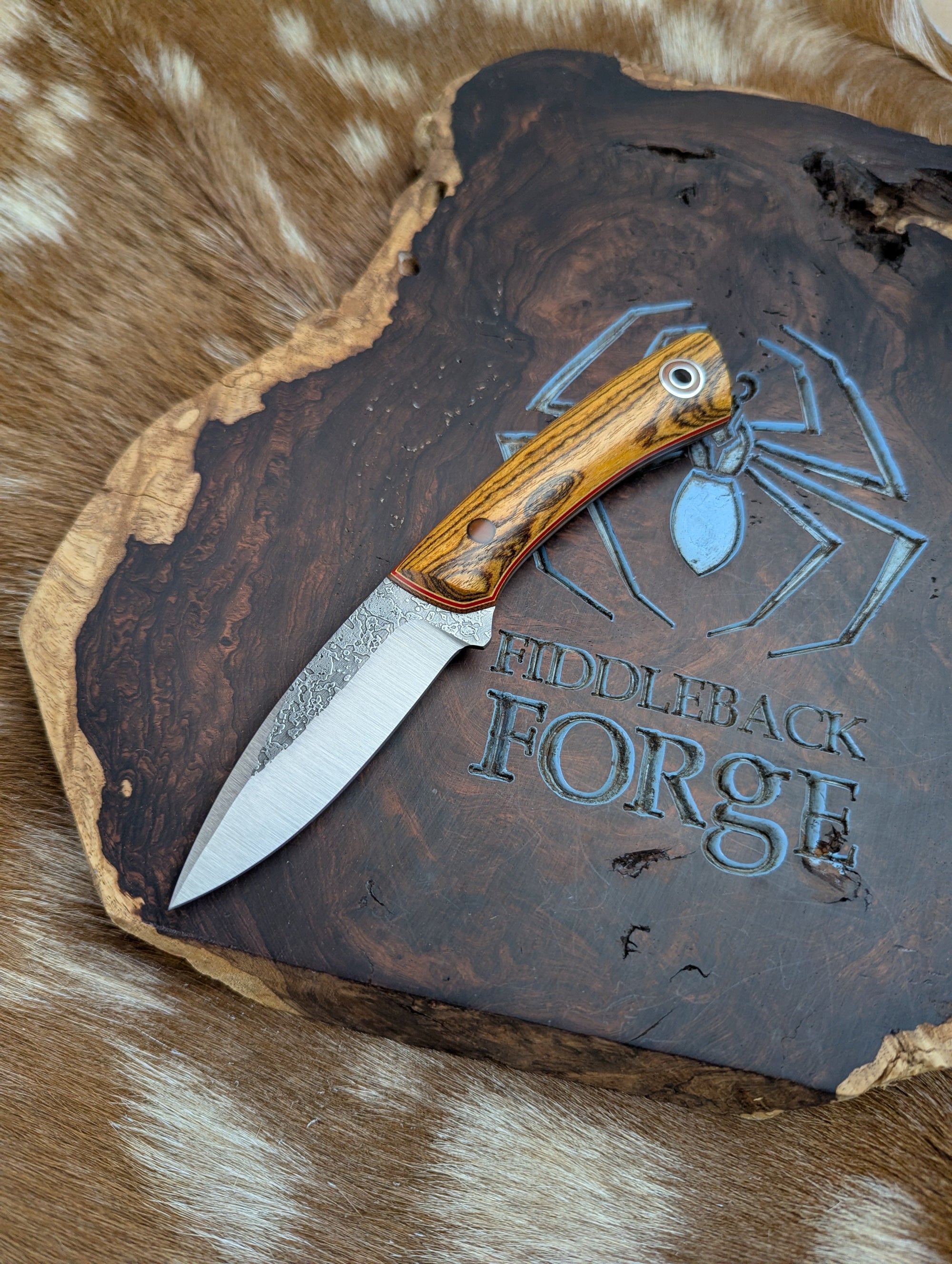 Bushboot - Beautiful Bocote - Tapered A2 Steel