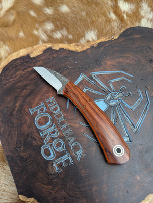 Fiddleback Forge Woodpecker - Cocobolo - Tapered Nitro V Steel