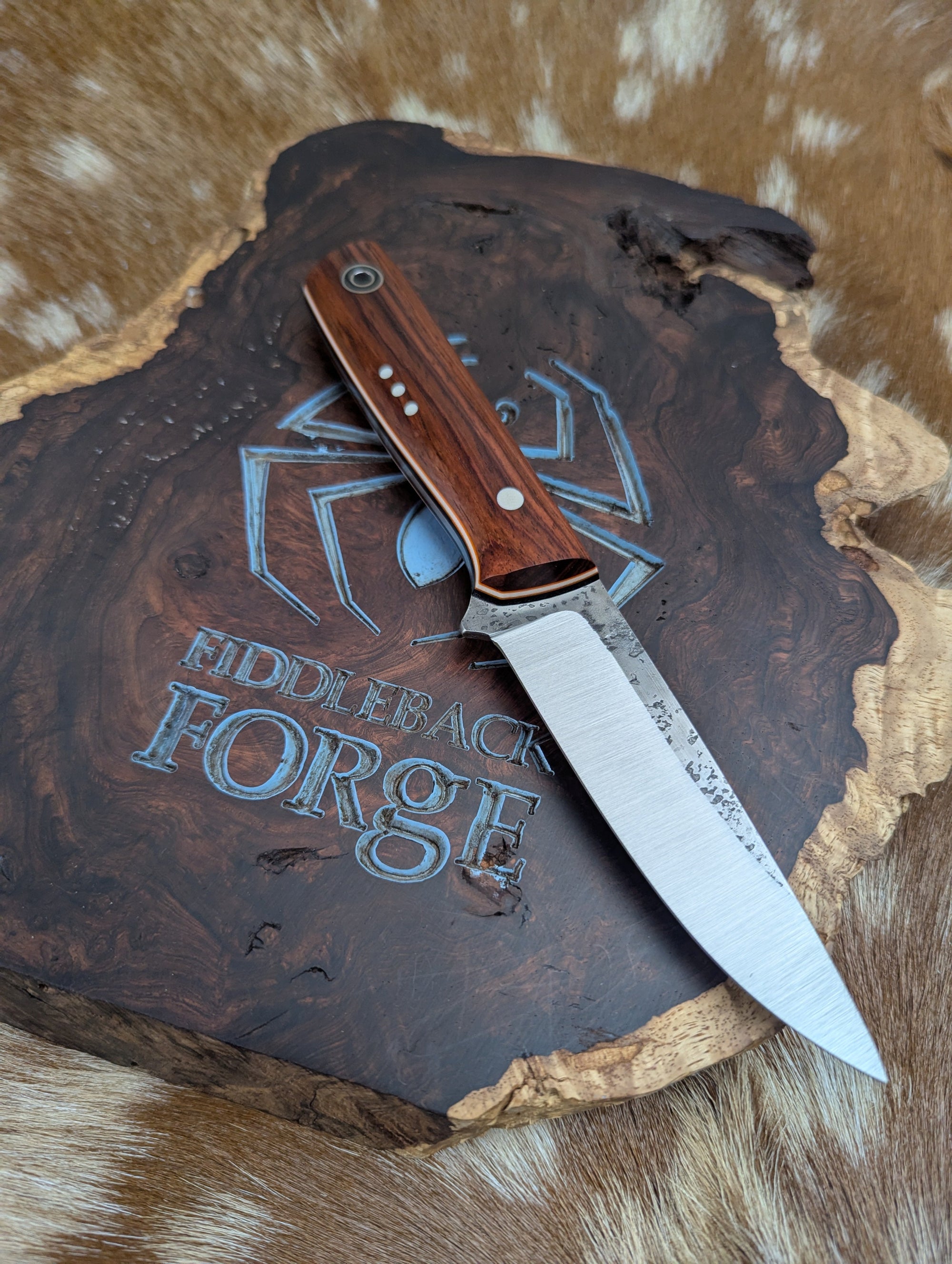 Fiddleback Forge Bayou - Cocobolo - Tapered 1084