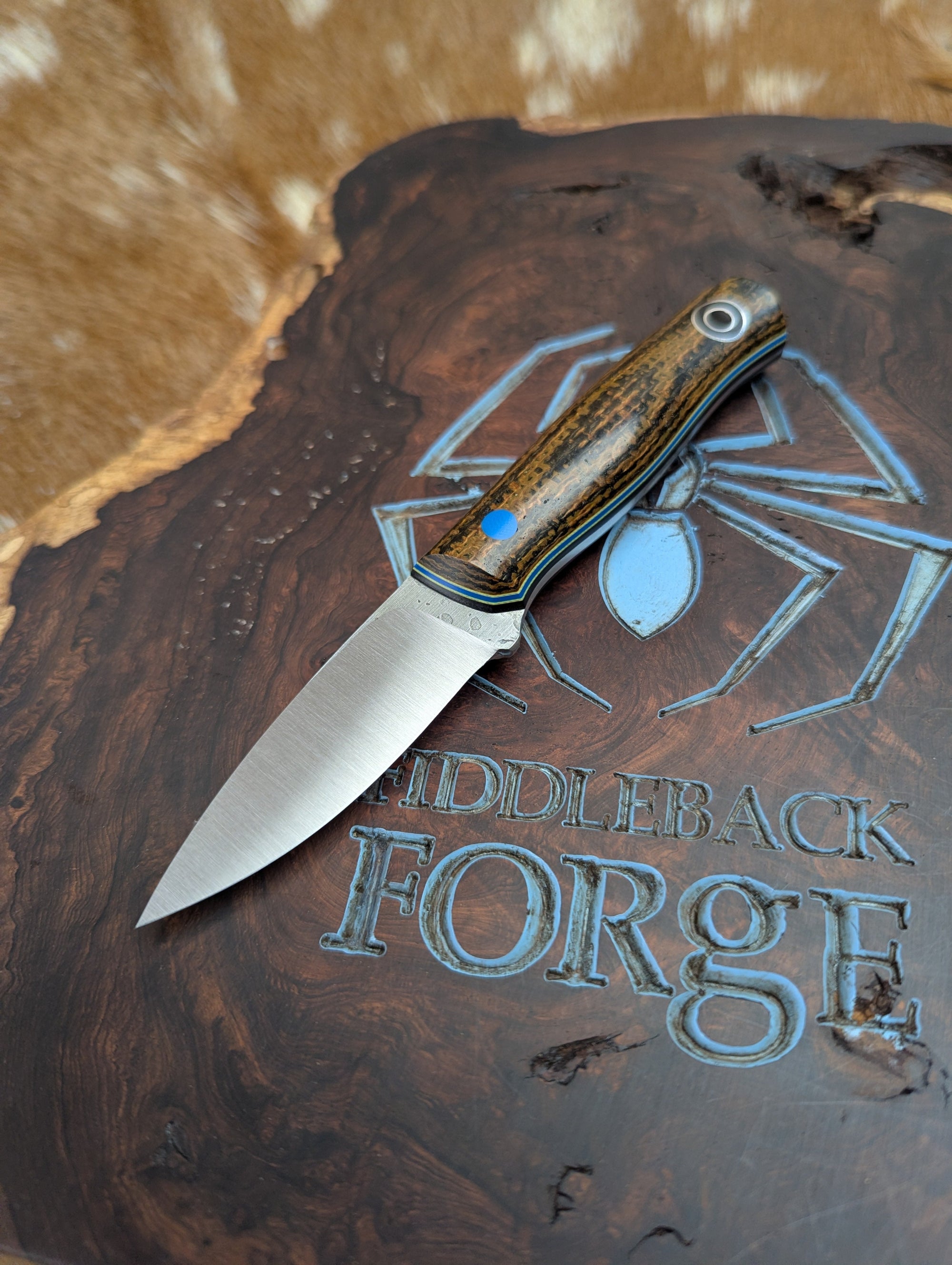 Fiddleback Forge Hiking Buddy Jr - Ranger Burlap - Tapered 1084