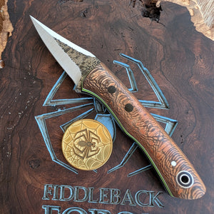 Fiddleback Forge Batesville Shed Knife