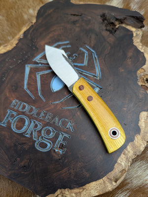 Fiddleback Forge Sylvrfalcen - Osage Orange - Tapered A2 Steel