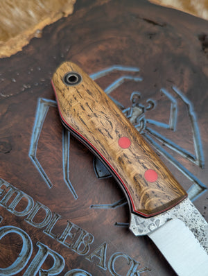 Snowbill - Quartersawn White Oak - Tapered A2 Steel
