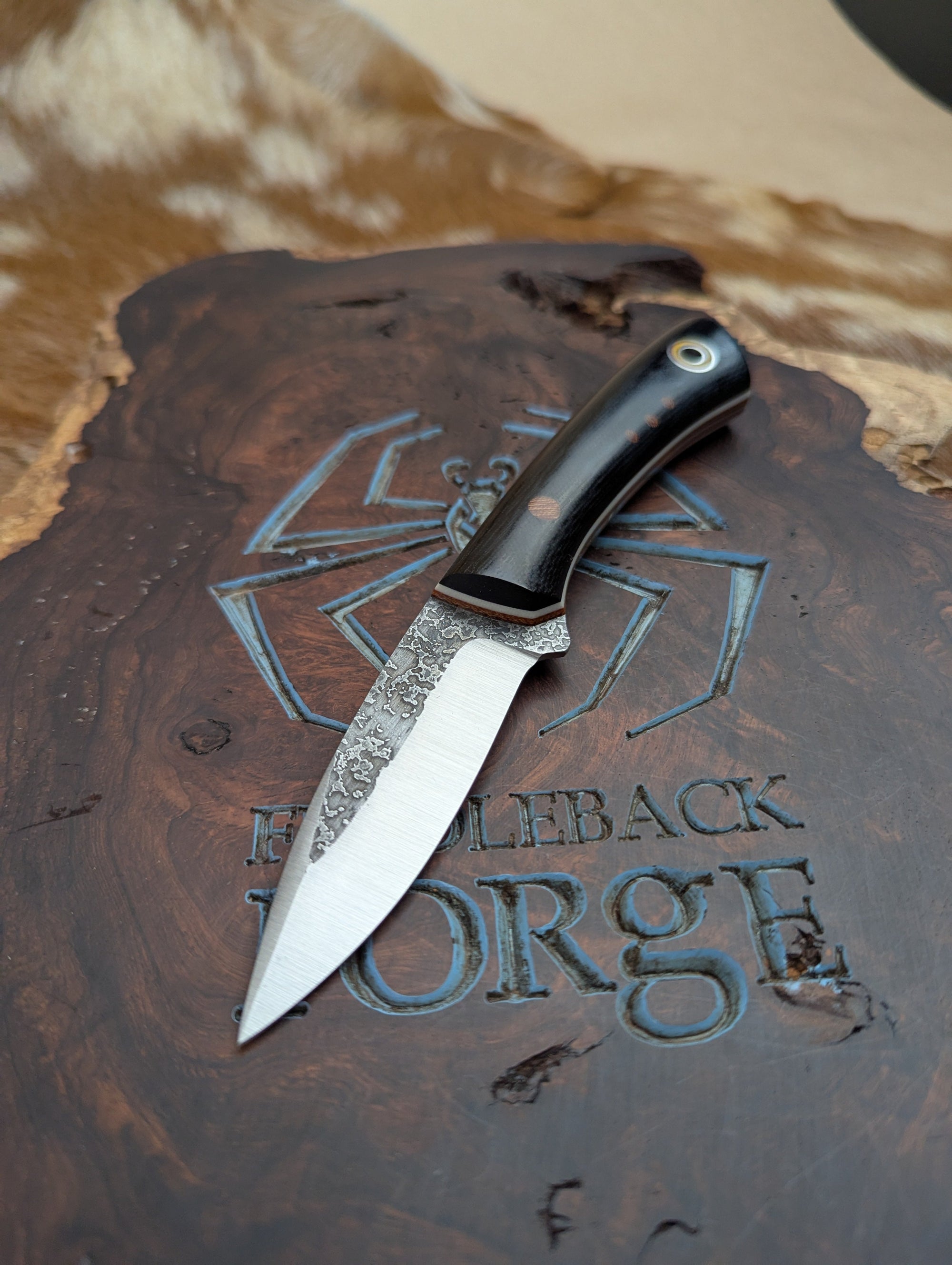 Fiddleback Bushboot A2 Steel Tuxedo