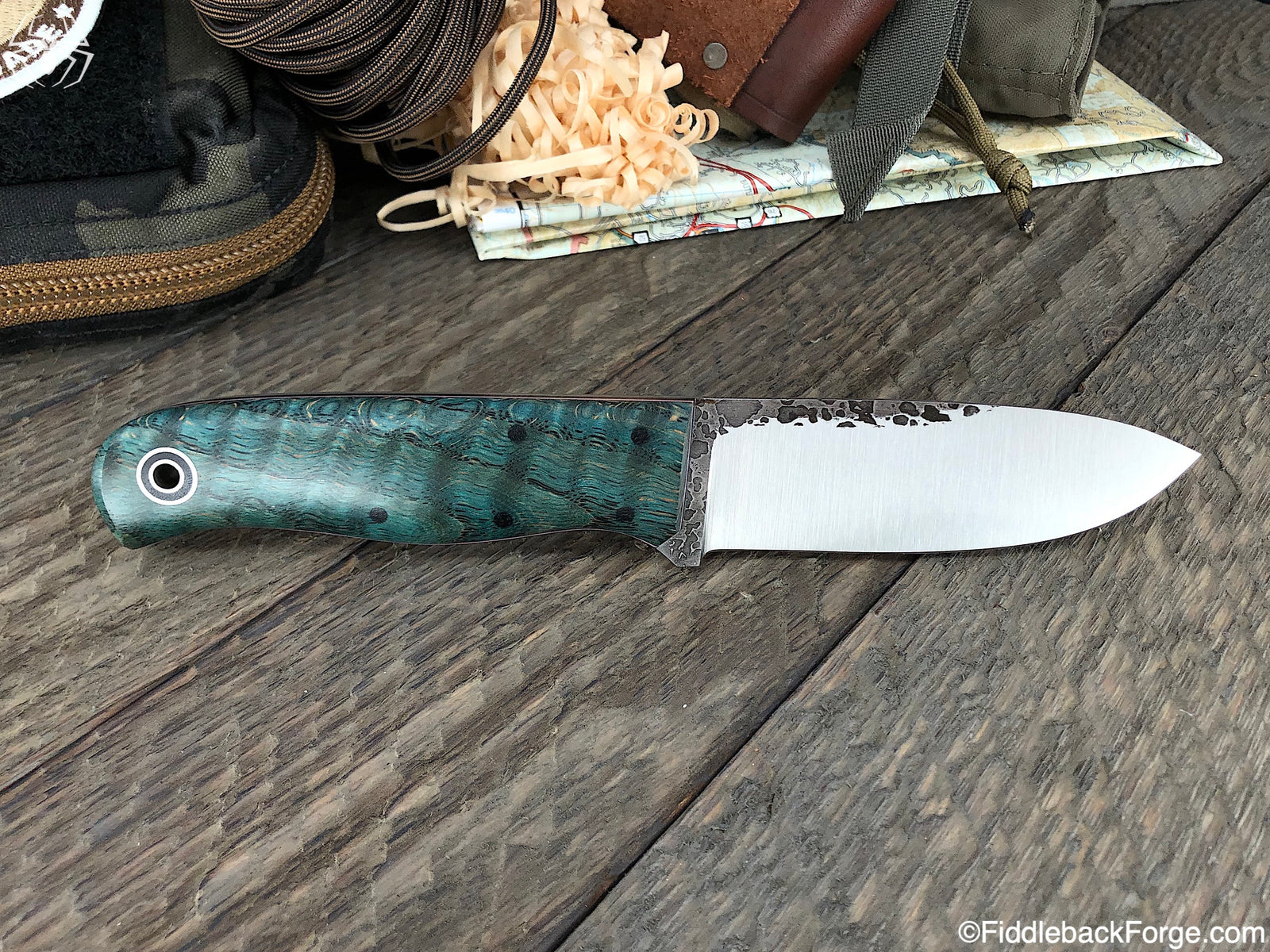 Fiddleback Forge Bushcrafter - Model Info - Fiddleback Forge Handmade Knife