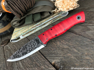 Fiddleback Forge Bushfinger - Model Info - Fiddleback Forge Handmade Knife