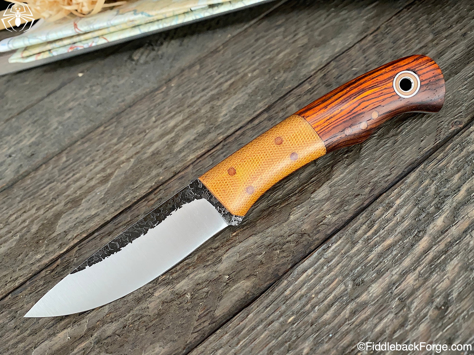 Fiddleback Forge CR-1 - Model Info - Fiddleback Forge Handmade Knife