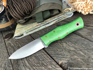 Fiddleback Forge Drop Point Maverick - Model Info - Fiddleback Forge Handmade Knife