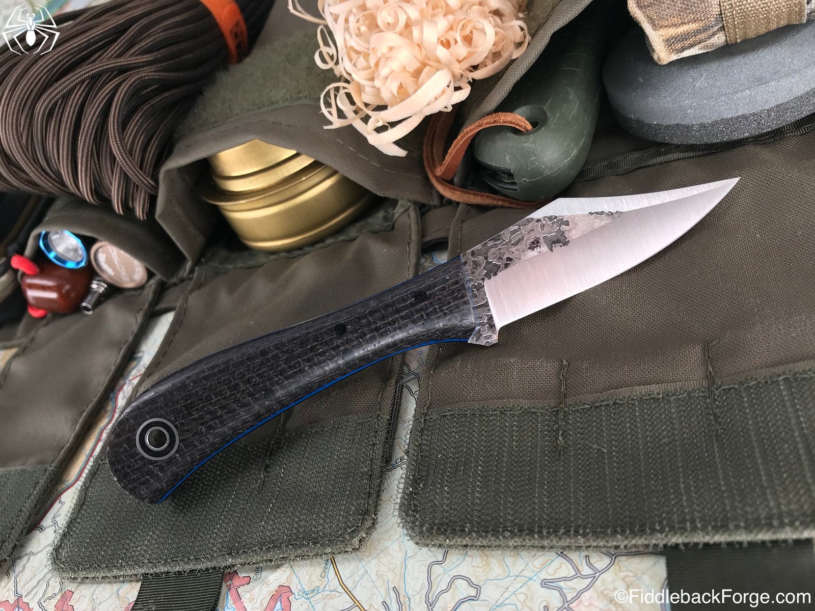 Fiddleback Forge Lonestar EDC - Model Info - Fiddleback Forge Handmade Knife