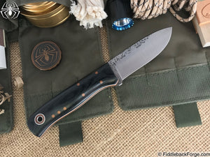 Fiddleback Forge Bushcrafter Jr. - Model Info - Fiddleback Forge Handmade Knife