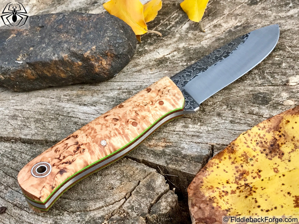 Fiddleback Forge Bushcrafter Jr. - Model Info - Fiddleback Forge Handmade Knife