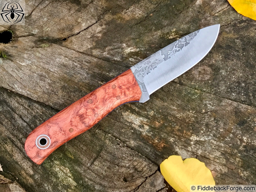 Fiddleback Forge Bushcrafter Jr. - Model Info - Fiddleback Forge Handmade Knife