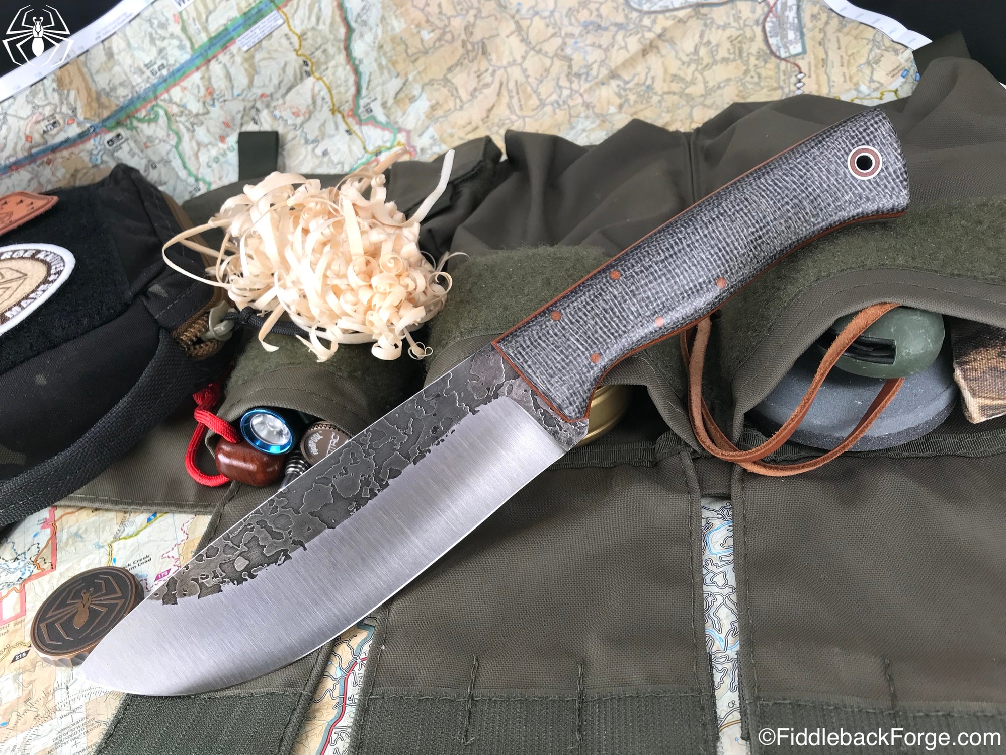 Fiddleback Forge Camp - Model Info - Fiddleback Forge Handmade Knife