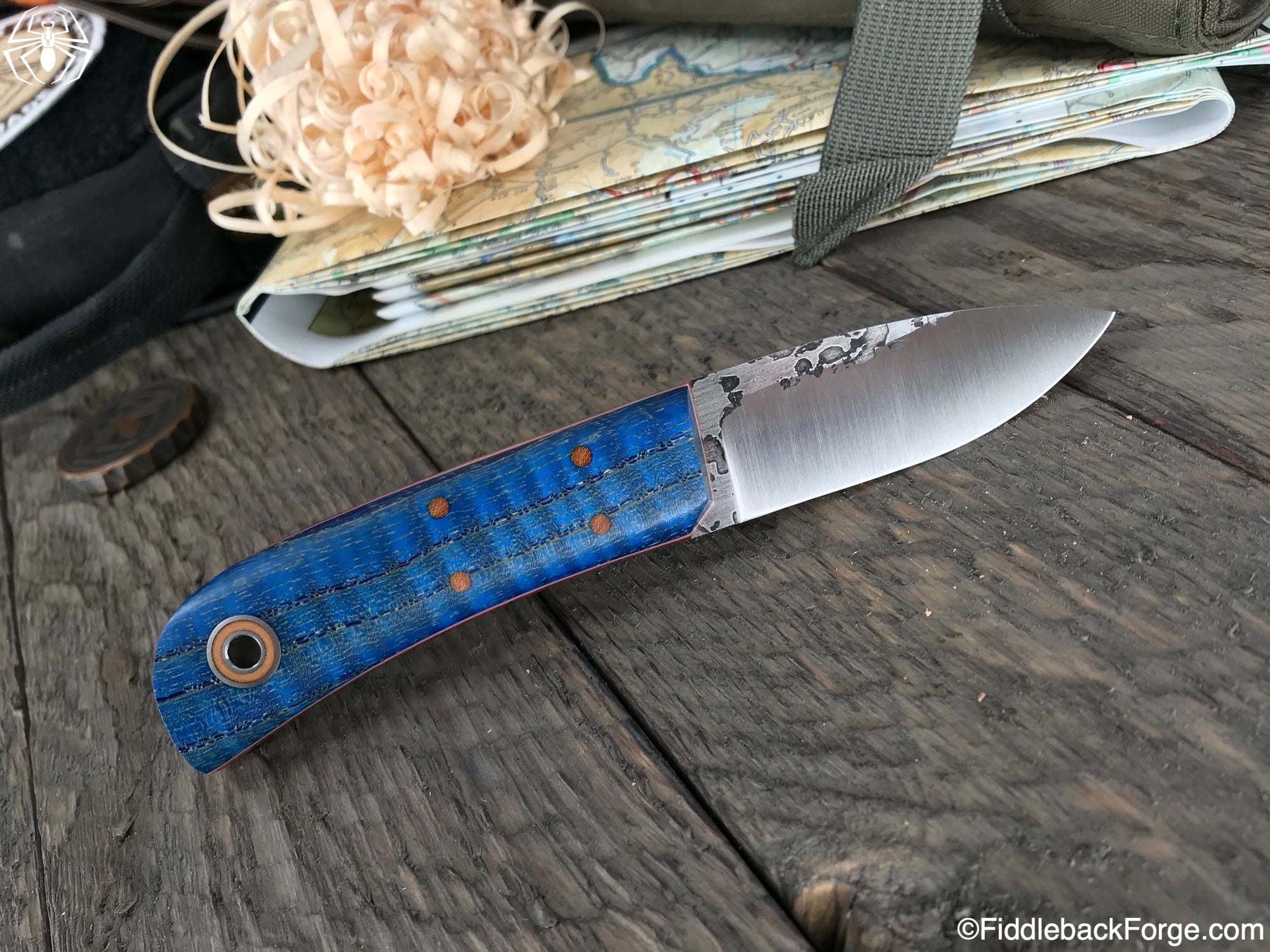 Fiddleback Forge D. Humpback - Model Info - Fiddleback Forge Handmade Knife