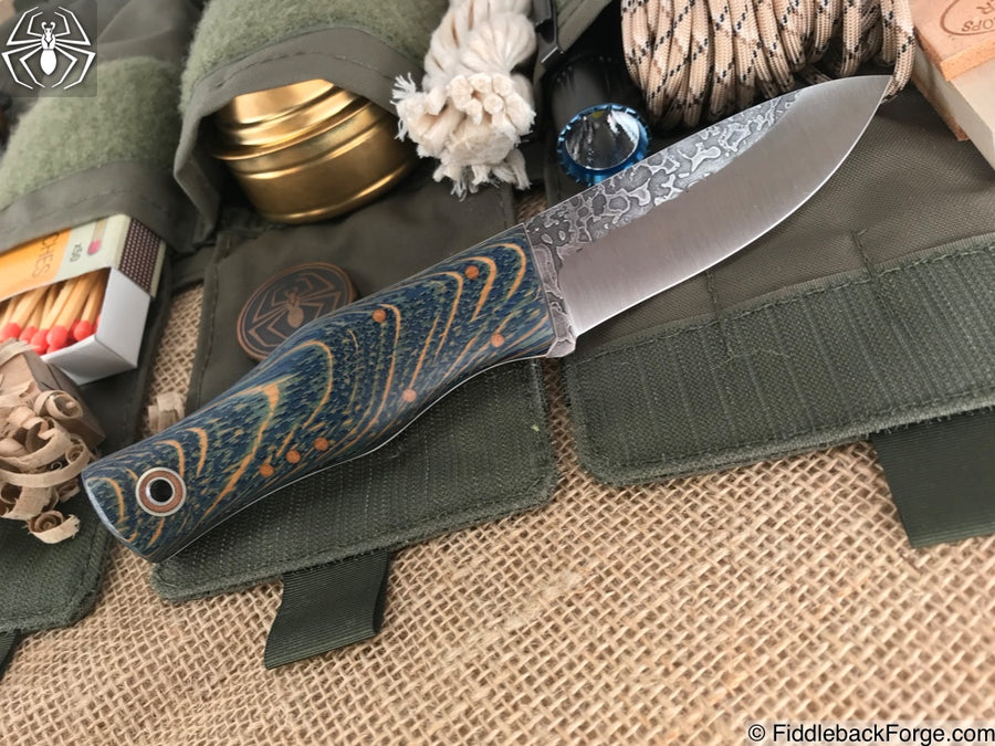 Fiddleback Forge Drop Point Maverick - Model Info - Fiddleback Forge Handmade Knife