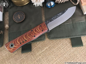 Fiddleback Forge Drop Point Renegade - Model Info - Fiddleback Forge Handmade Knife