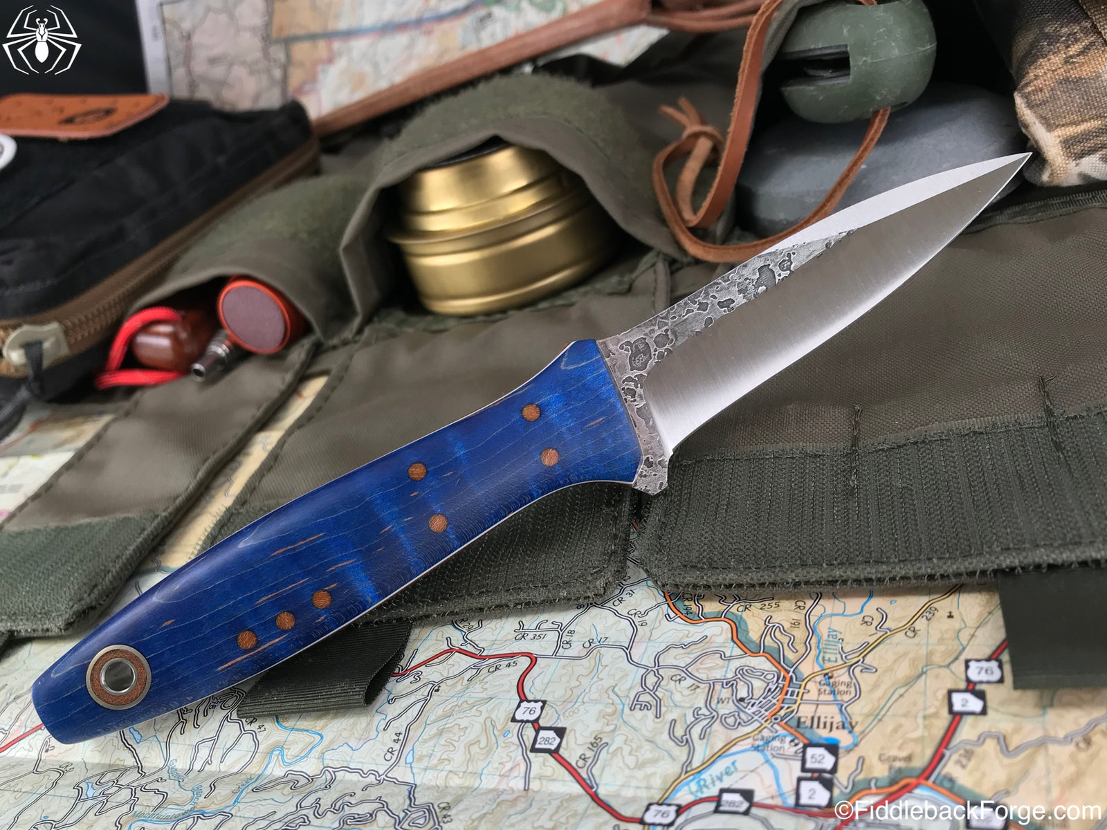 Fiddleback Forge Garrote - Model Info - Fiddleback Forge Handmade Knife